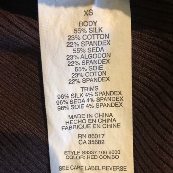 Bebe -TRENDING-Cinched Waist-Multi-Colored TubeTop - Picture 4 of 5